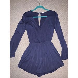 Blue romper